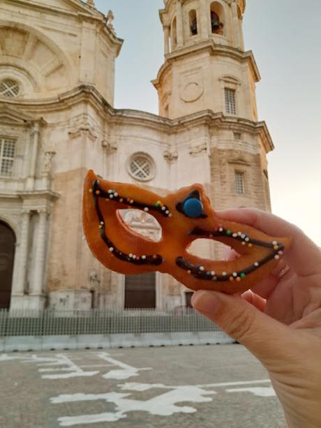 Máscaras fritas de Carnaval Máscaras fritas de Carnaval