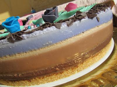 Tarta tres chocolates (SIN CUAJADA)