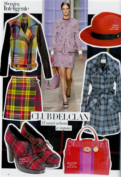 Moda a cuadros: el regreso del escosés urbano