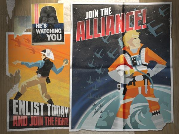 Star Wars Propaganda Poster