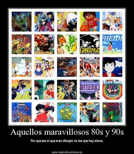 Programas y series infantiles y juveniles de los 90