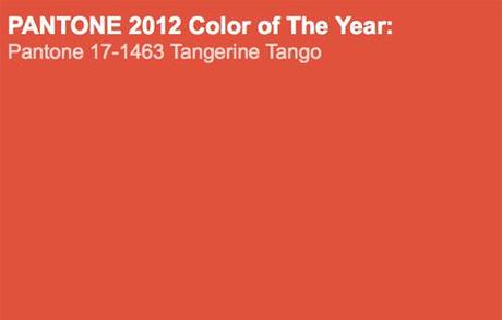 Blogger invitado: Tangerine Tango, el color del 2012