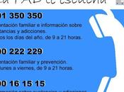 pone marcha telefono orientación familias sobre droga