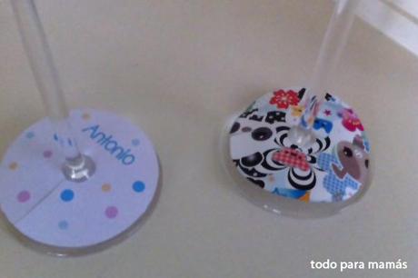 posavasos decorados de papel copas3 Posavasos personalizados