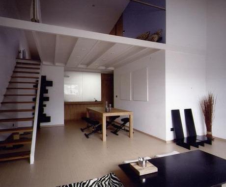 Inicios el estudio A-cero, reforma interior de un ático en Galicia