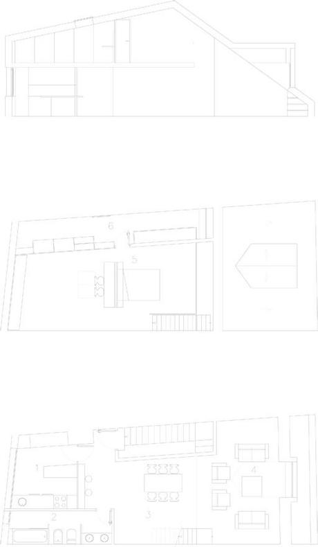 Inicios el estudio A-cero, reforma interior de un ático en Galicia
