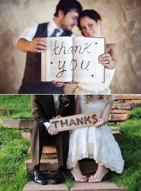 5 fotos (más) de tu boda que querrás tener. Dar las gracias/5 (futher) pictures to be taken at your at your wedding. Tahnk you