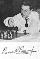 Oscar Roberto Panno ganador del II Campeonato Mundial Juvenil de Ajedrez (Copenhague, 1953)