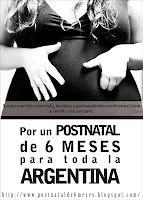 Por un postnatal de 6 meses