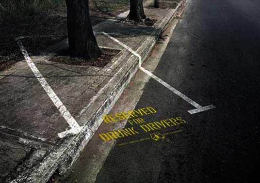 Aparcamiento sólo para borrachos