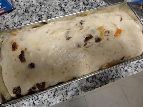 Pan de albaricoques y pasas