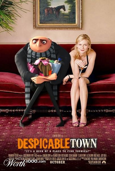 Simpáticos carteles Mushup