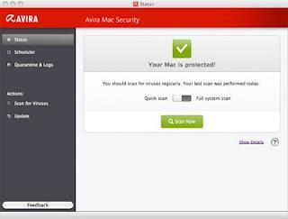 Avira Free Mac Security, antivirus gratuito para Mac