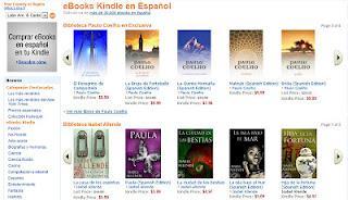 Amazon crea tienda de eBooks en español para Kindle