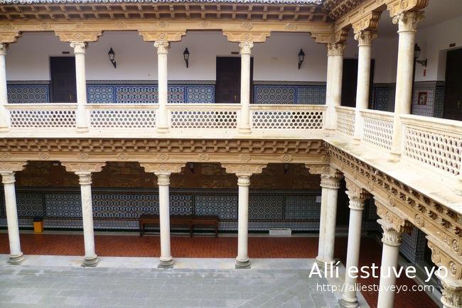 Patio del Palacio de Antonio Mendoza en Guadalajara