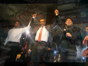 CRÉALO: Danilo Medina dejó plantado en el Armory Arena