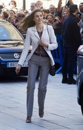 El look de Dña. Letizia el Domingo  de Resurreción