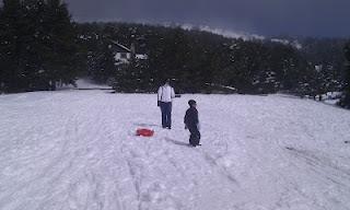 Acabando las vacaciones en la nieve