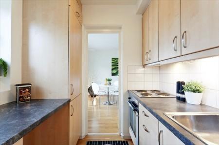 estilo nórdico estilo escandinavo diseño de interiores decoración sueca Decoración sencilla y funcional en un mini   piso de 48 m² decoración nórdica decoración escandinava decoración en blanco decoración de pisos pequeños decoración de minipisos decoración de interiores decoración de estudios 