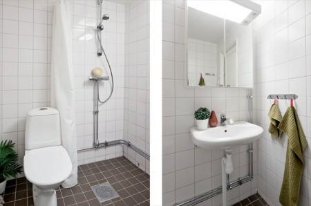 estilo nórdico estilo escandinavo diseño de interiores decoración sueca Decoración sencilla y funcional en un mini   piso de 48 m² decoración nórdica decoración escandinava decoración en blanco decoración de pisos pequeños decoración de minipisos decoración de interiores decoración de estudios 