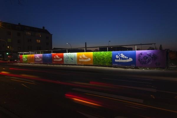 Converse + street art