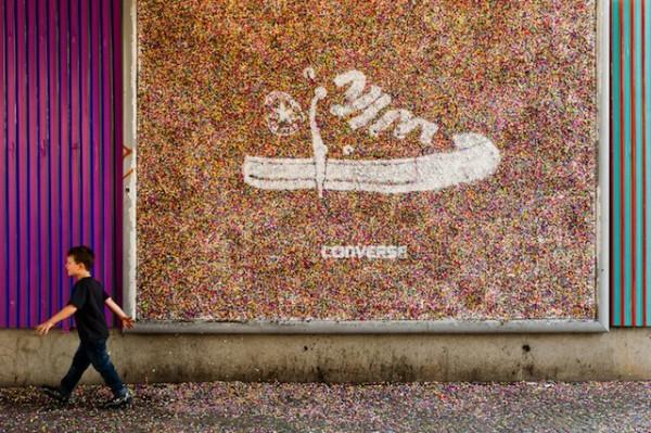 Converse + street art