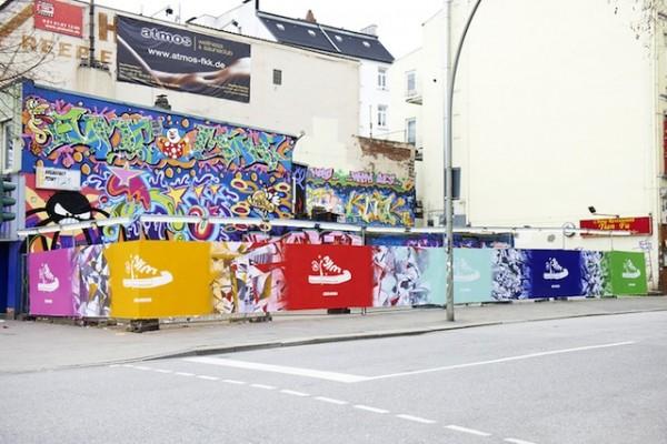 Converse + street art