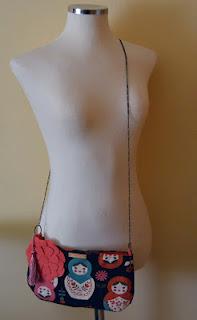 matryoshka clutch bag