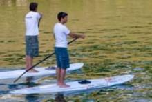 En Tarifa, paddle surf, deporte de moda