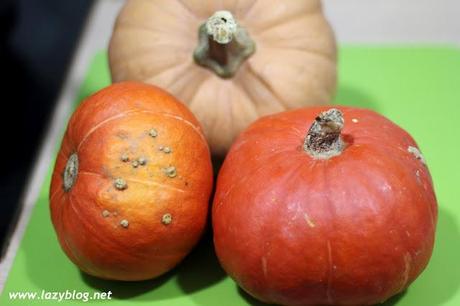 Crema rústica de calabaza asada con curry y jengibre