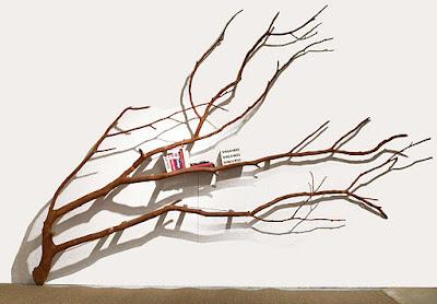 Inspiración vegetal: Árbol libreria decoración