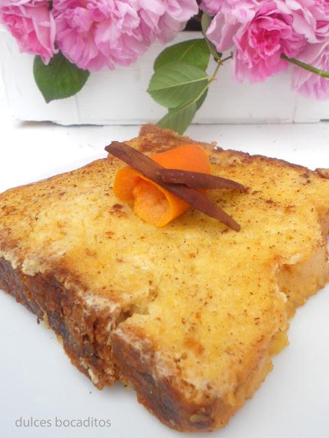 BRIOCHE CON AROMAS DE CÍTRICOS Y TORRIJAS DE LECHE