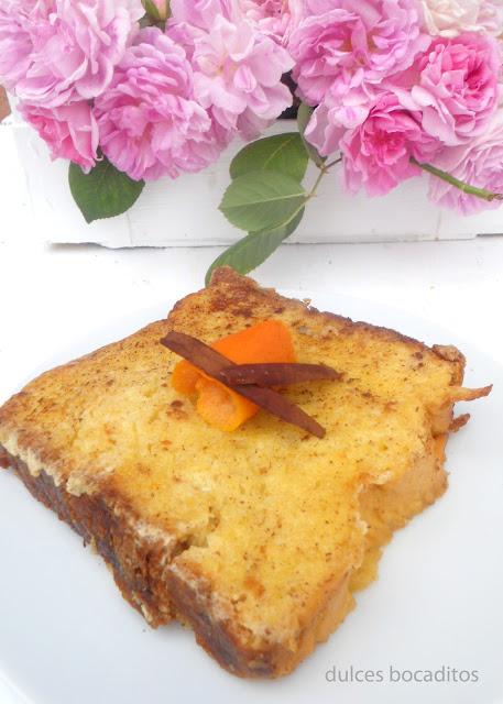 BRIOCHE CON AROMAS DE CÍTRICOS Y TORRIJAS DE LECHE