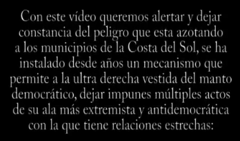 El fascismo campea por la Costa del Sol