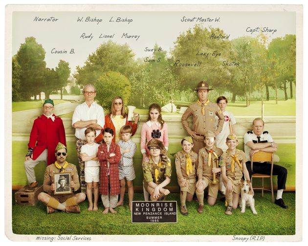 Nuevas imágenes y posters de Moonrise Kingdom, En el camino, Pain & Gain, Cabin in the Woods y más