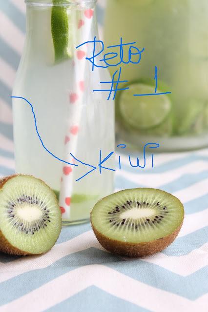 Reto de la semana.... Limonada + kiwi = Kiwi lemonade