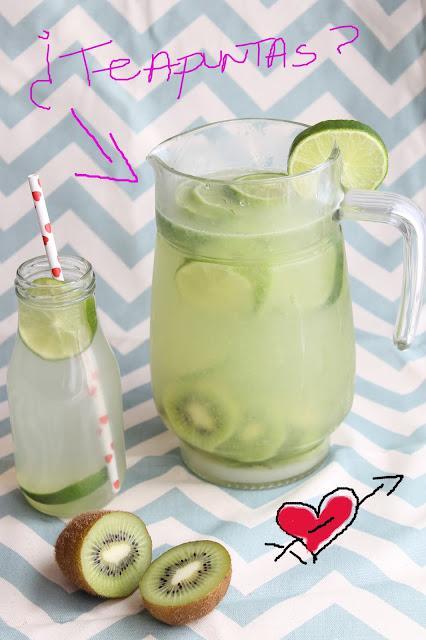 Reto de la semana.... Limonada + kiwi = Kiwi lemonade