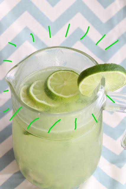 Reto de la semana.... Limonada + kiwi = Kiwi lemonade