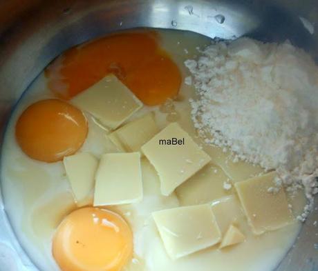 Danette de vainilla casero