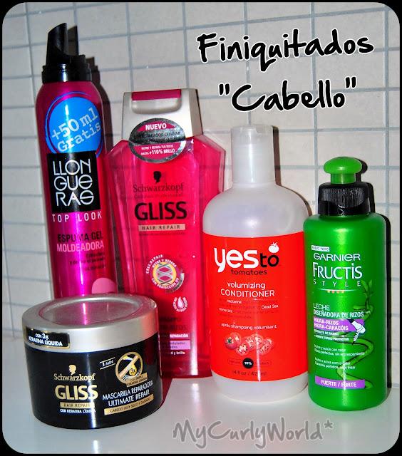 * Productos terminados... Hoy capilares *