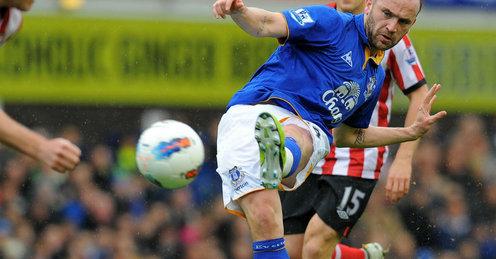 James McFadden Everton vs Sunderland