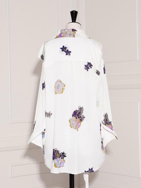 FLOWER ACNE BLOUSE