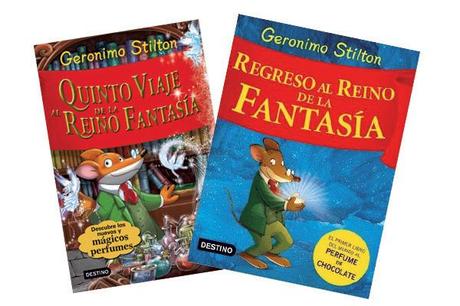 Los geniales libros de Geronimo Stilton