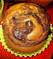 Magdalenas con Nutella y Magdalenas con Pepitas de Chocolate.