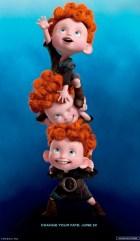 Cuatro nuevos posters de “Brave”, el próximo clásico de Pixar