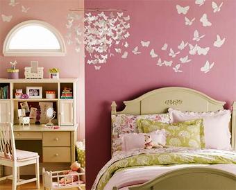 Mariposas para espacios infantiles
