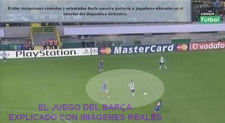 EL SISTEMA DE JUEGO DEL BARCELONA ANALIZADO CON IMÁGENES REALES