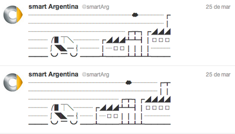 Smart y su comercial hecho en twitter.