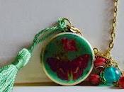 Collar Locket Papillon