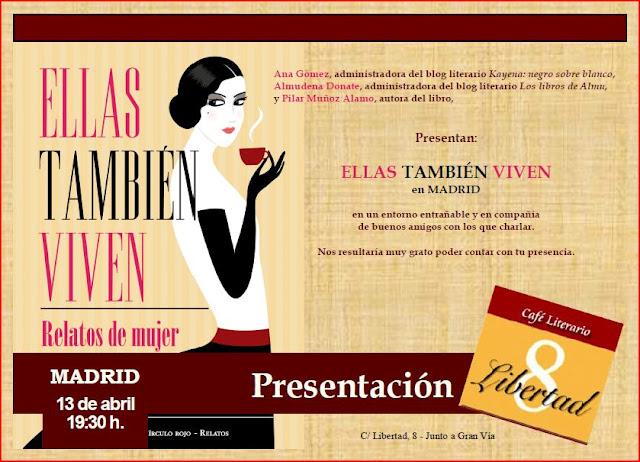 Ellas también viven - Presentación en Madrid